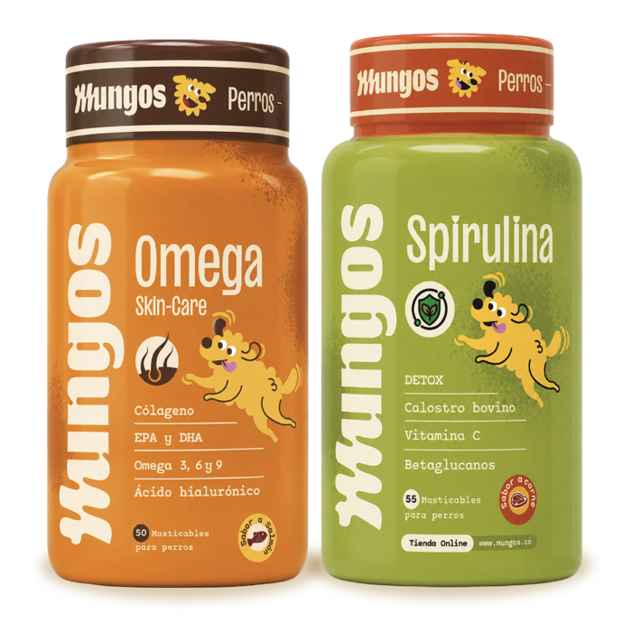 Combo Mungos Spirulina+ Omega