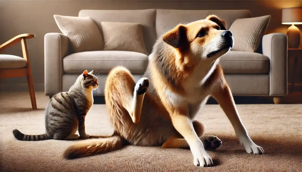 La rasquiña causada por el estrés no solo afecta el bienestar físico del perro,