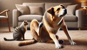 La rasquiña causada por el estrés no solo afecta el bienestar físico del perro,