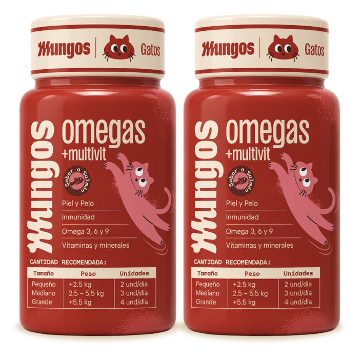 Omega Multivit Gatos x2