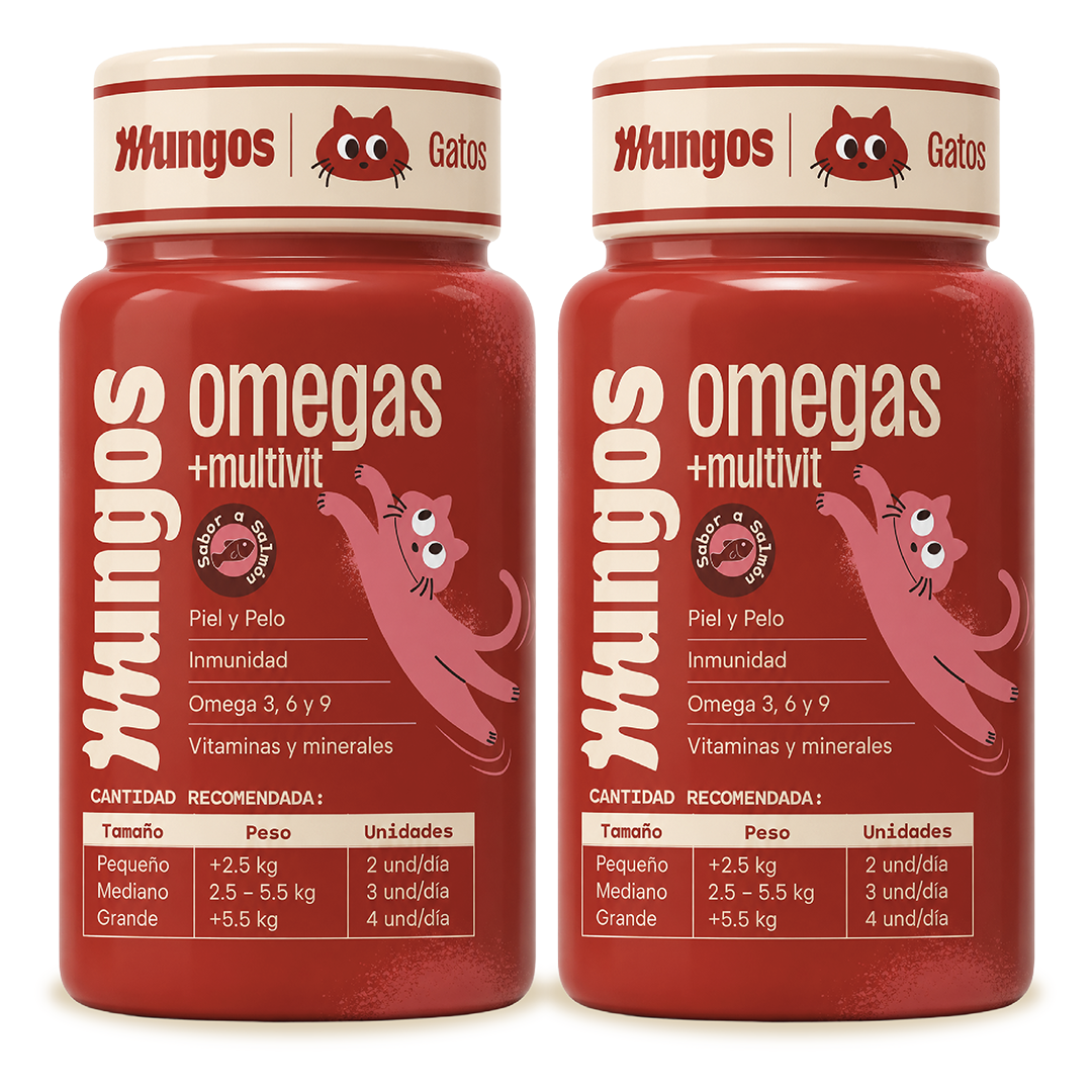 Omega Multivit Gatos x2