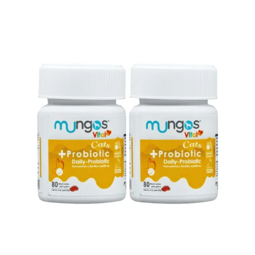 Probióticos para Gatos - Salud intestinal - Mungos vital Probiotic  x 160 unidades blandas